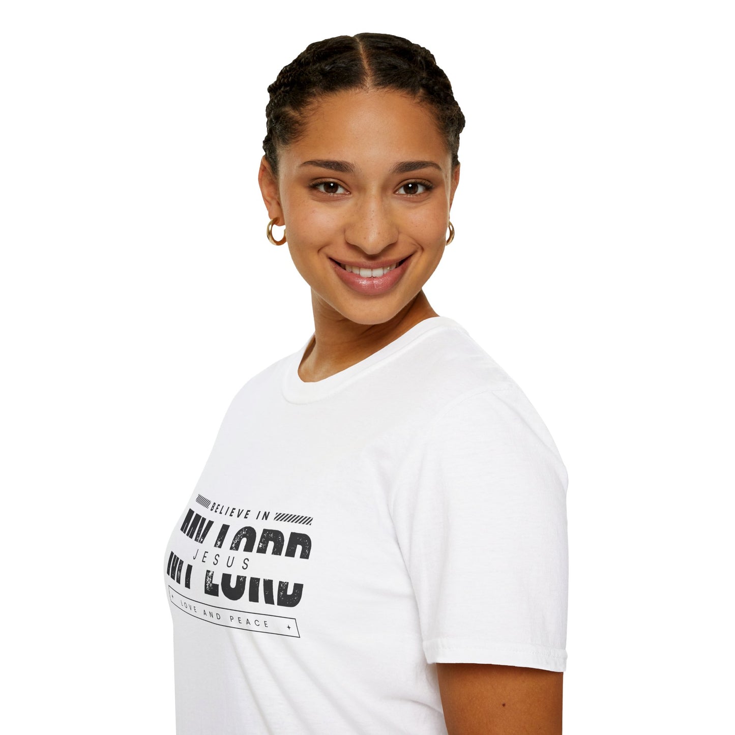 Minimalist Believe In My Lord Jesus T-Shirt Soft, Breathable, and Faith-filled
