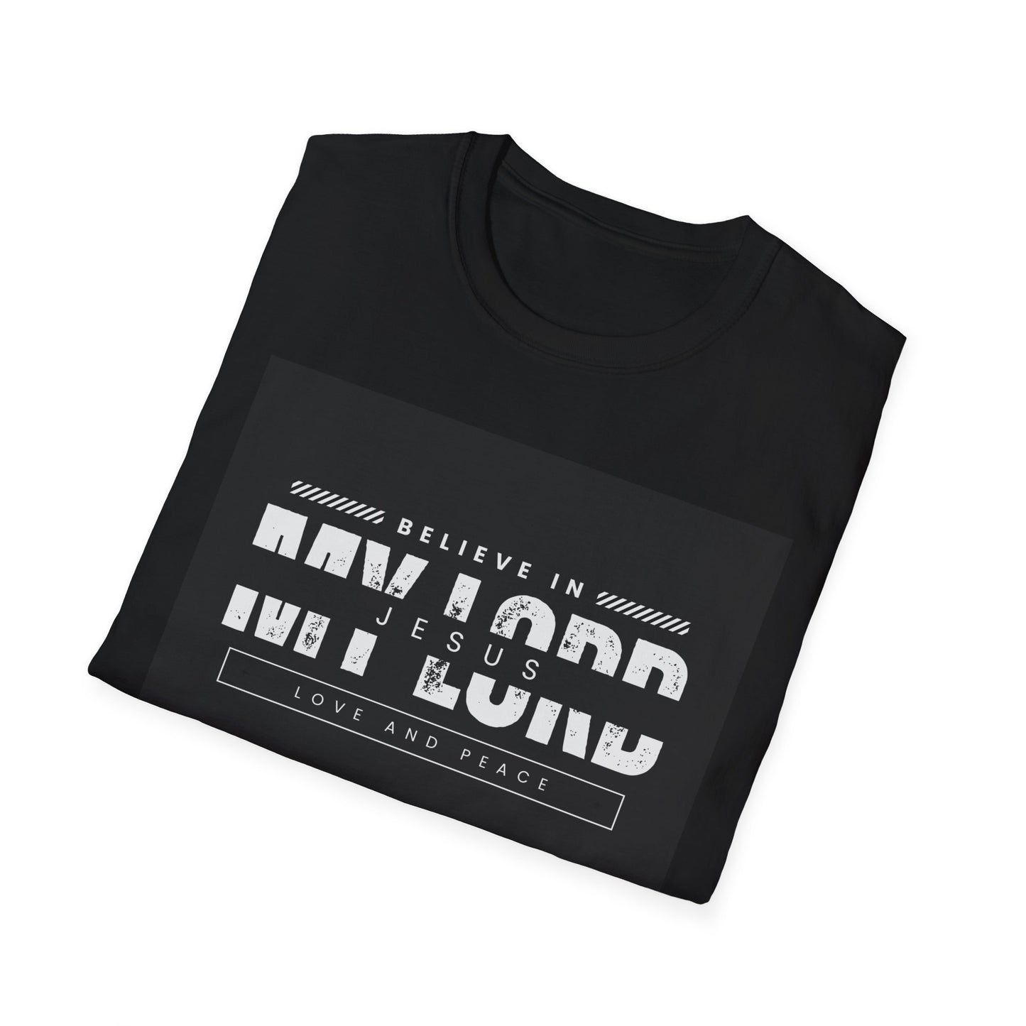Minimalist Believe In My Lord Jesus T-Shirt Soft, Breathable, and Faith-filled